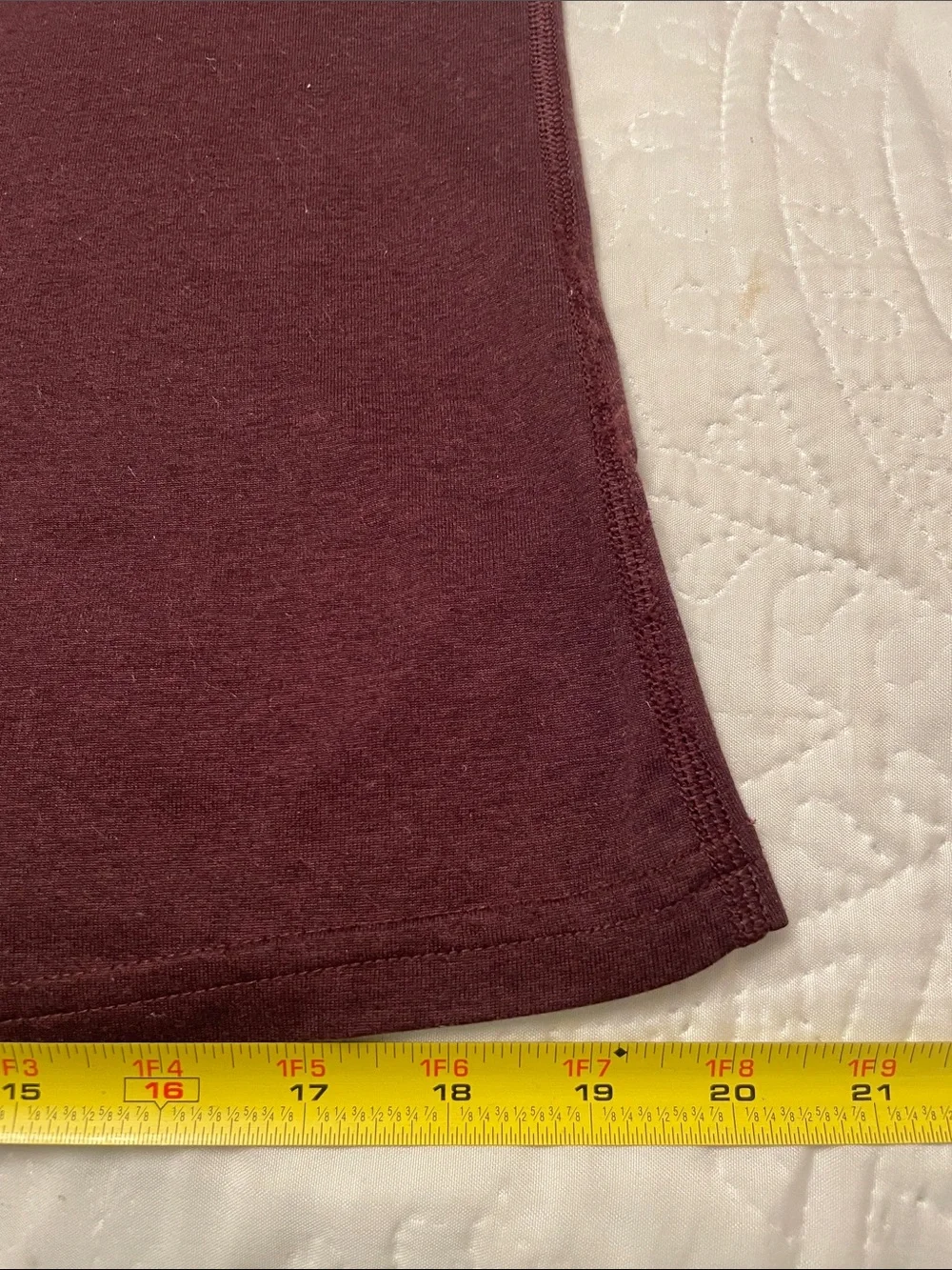 Nike Dri-Fit Medium Polyester Athletic Tee Shirt Dark Purple Color Lightly Used
